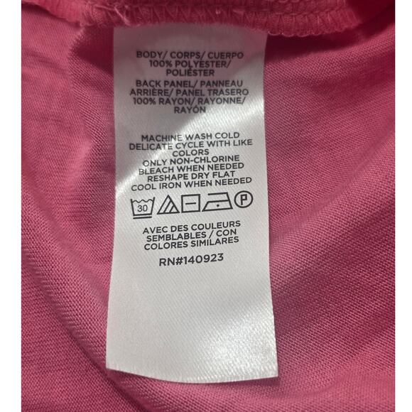 Ann Taylor Loft pink flutter sleeve blouse shirt - XS - Picture 4 of 4